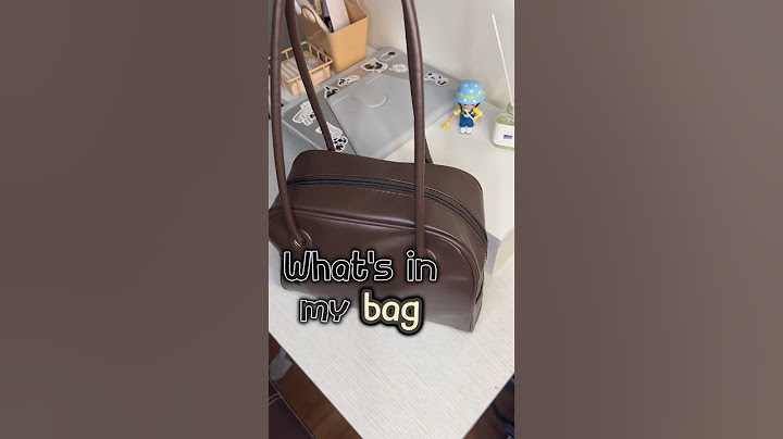 มีอะไรในกระเป๋าบ้างนะ🧳 #กระเป๋าผู้หญิง #กระเป๋า #bag #whatinmybag #รีวิวกระเป๋า