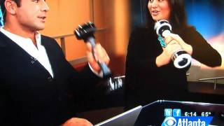 Shake Weight on CBS Atlanta Morning Show
