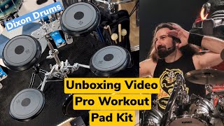 Muted Pad Drumkit Dixon Pro Workout PDP-PS