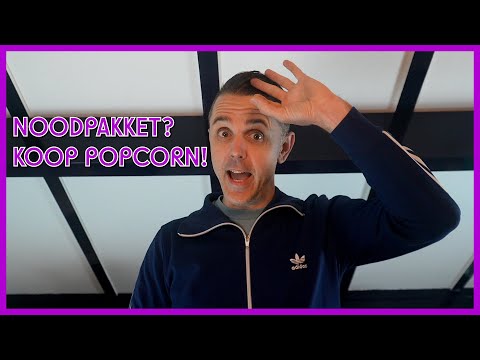 Noodpakket? Koop popcorn!