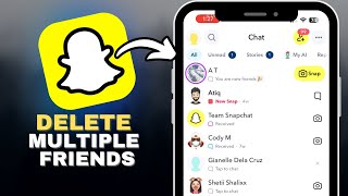 How To Delete Multiple Snapchat Friends At Once in SECONDS!