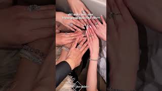 Luxury Girl Gang 💎✨ Friendship Goals with Diamond Rings &amp;Aesthetic Vibes #jewellery #shorts #diamond