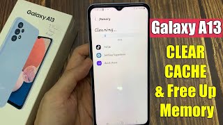 Samsung Galaxy A13: How to CLEAR CACHE and Free Up Memory screenshot 4