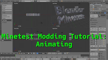 Animating | Using Blender for Minetest Assets