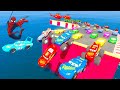 GTA V Epic New Stunt Race For Car Racing Challenge by Trevor and Shark #0808