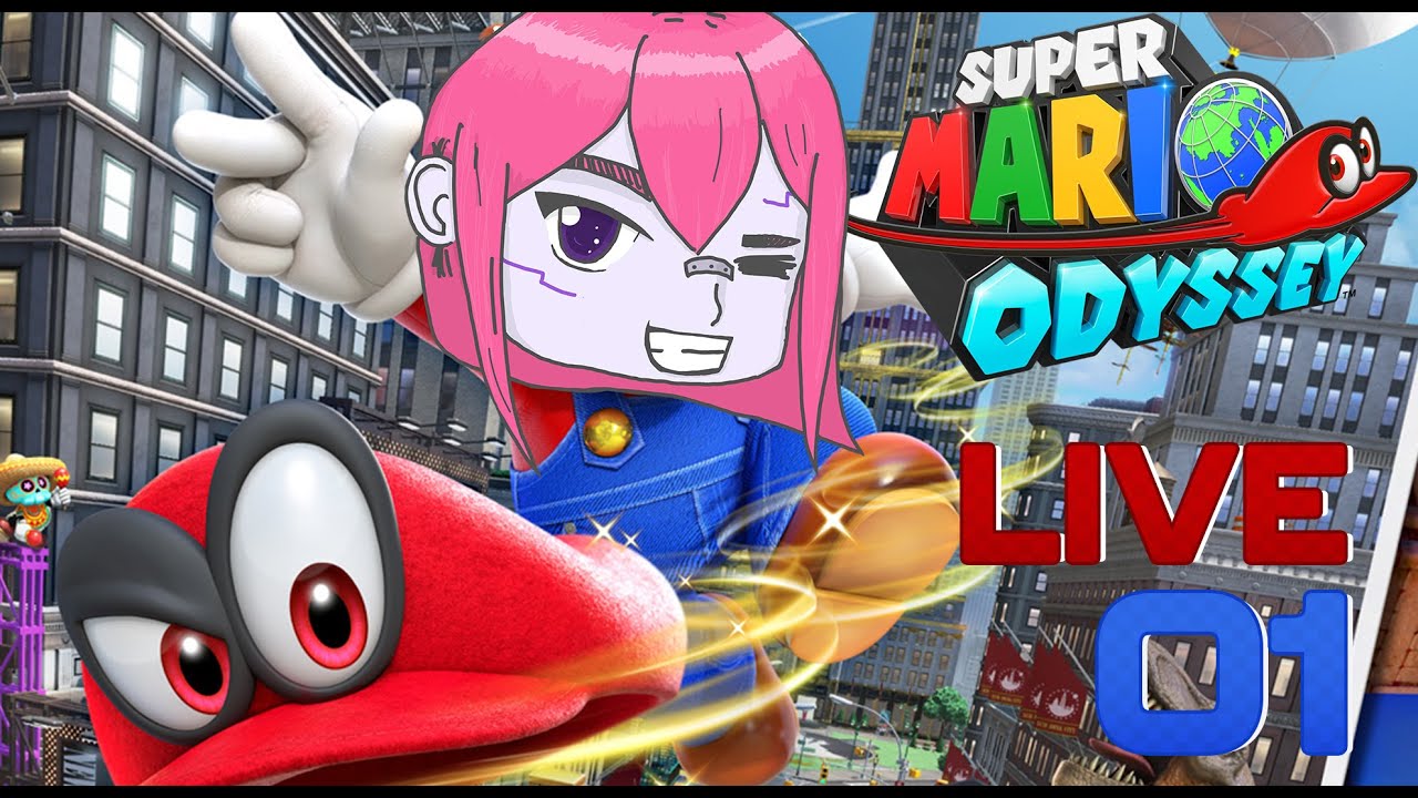 ITS TIME TO JUMP! - Super Mario Odyssey LIVE STREAM PART 1