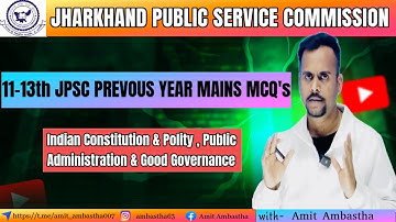 Indian Constitution & Polity, Public Administration & Good Governance II MCQ