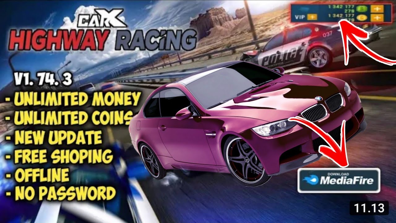 carx highway racing mod apk terbaru 2022 YouTube