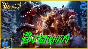 Trang Phục Braum Ông Già Noel - Trang Phục Giáng Sinh - Trang Phục Mùa Đông - Ngày Tuyết Rơi - LOL