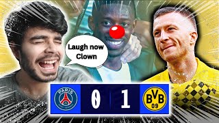 Borrusia Dortmund Are Into Champions League Final ll PSG 0-1 (0-2) Dortmund Reaction