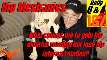 Q & A for The 16% - Hip Mechanics - Hip position more external rotation and less internal rotation