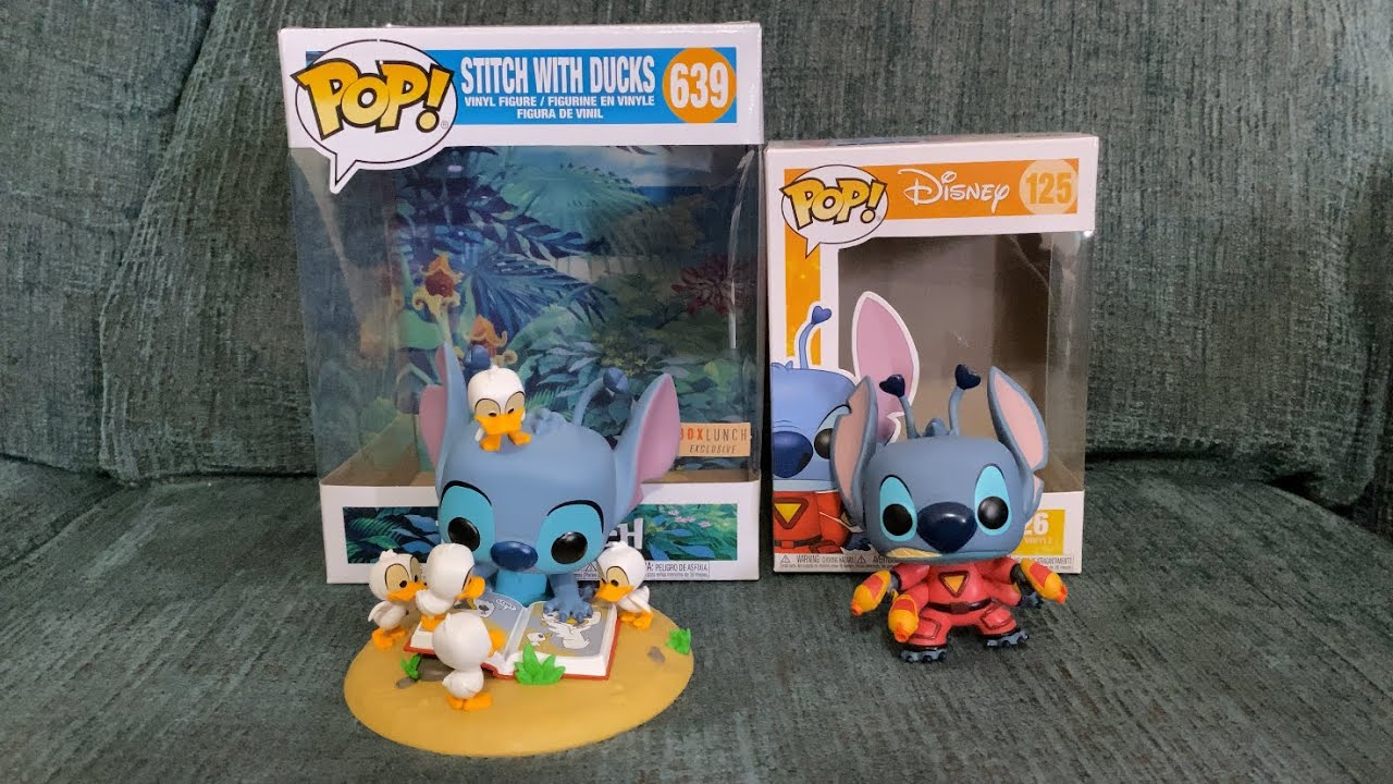 copy of Disney Lilo and Stich Pop! Vinyl figurine Stitch With Ducks