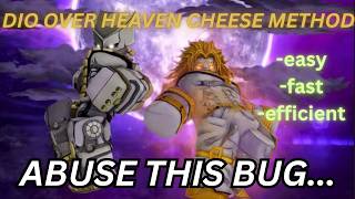 ABUSE THIS NEW DIO BUG BEFORE THE DEVS PATCH IT (Bizarre Lineage)