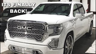 My 21 Sierra Is Back From Paint And Gets Billets