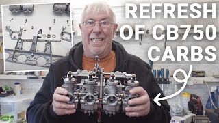 Refreshing Carburetors For My SOHC Honda CB750 Cafe Racer Project Bike | 23