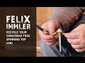 recycle your used christmas tree 48 how to carve a spinning top