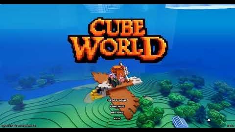 PREVIEW: Cube World Longplay Steam Edition ( no commentary ) Bow Ranger Part 2