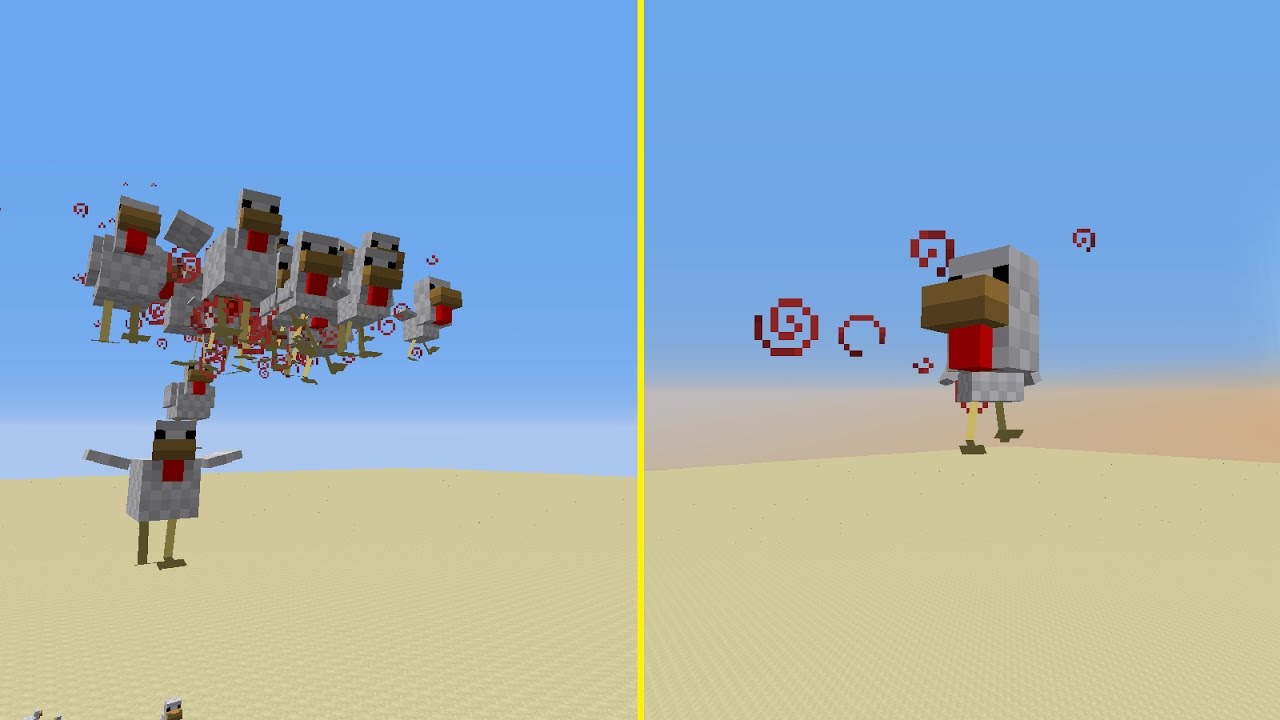 redstone clock Making Chickens Fly - Redstone Request