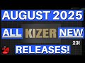 25 NEW KIZER KNIVES RELEASED For AUGUST 2025! LIVE!