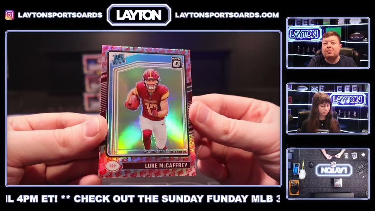 ON THE FLY 2024 Panini Donruss Optic Football Retail 8 Box Break #6 RANDOM DIVISIONS