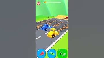 Shape shifting game very cool and gnarly hyper casual game #shapeshifting #funnygamevideos #shorts