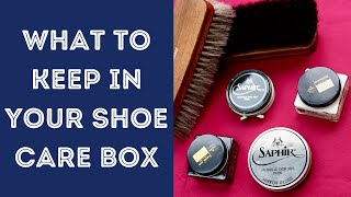 SHOE CARE - THE CHAP'S GUIDE TO YOUR SHOE CARE BOX