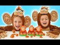 Vlad e Niki giocano con Monkey See Monkey Poo - Divertente storia di giocattoli