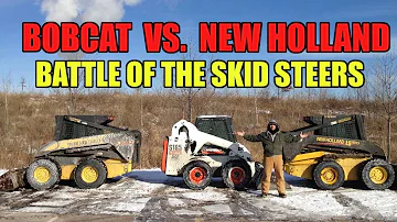 Kolik váží smykem řízený nakladač New Holland?