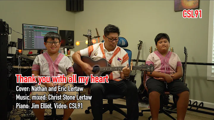 Karen gospel song Thank you with all my heart Cover by Nathan and Eric Lertaw[OFFICIAL MV]