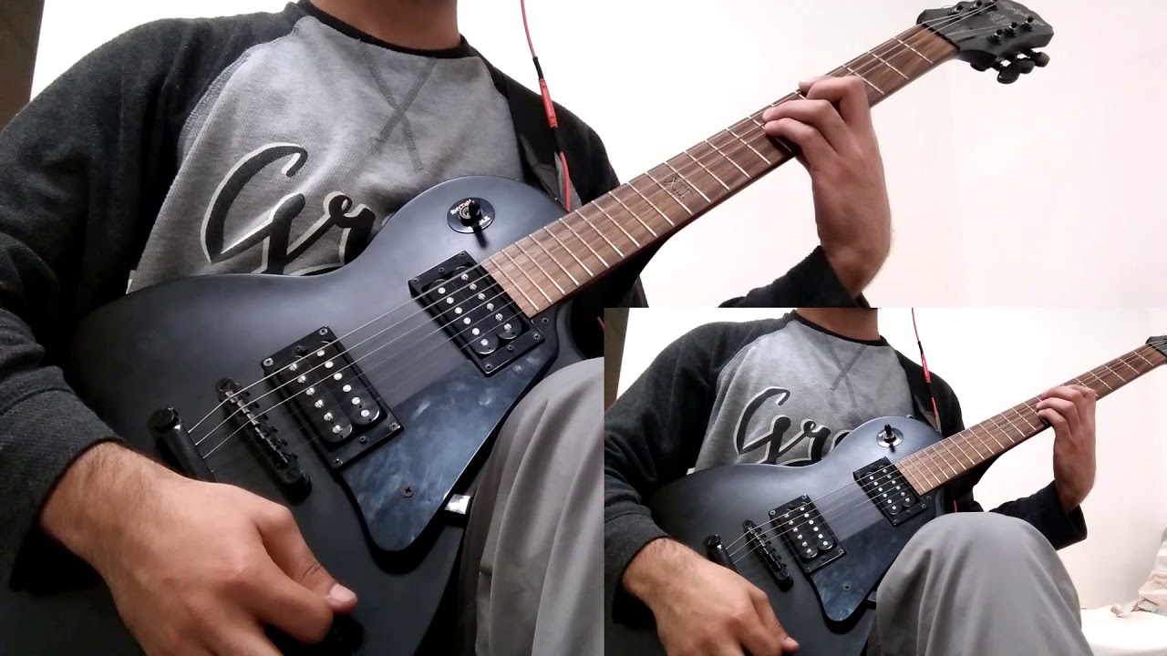 Dark Tranquillity - Lethe // Lead-Rhythm Guitar Cover