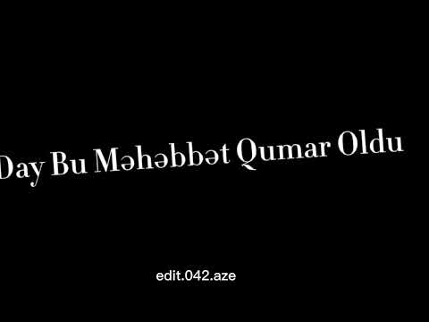 Bu Məhəbbət Qumar Oldu Lyrics