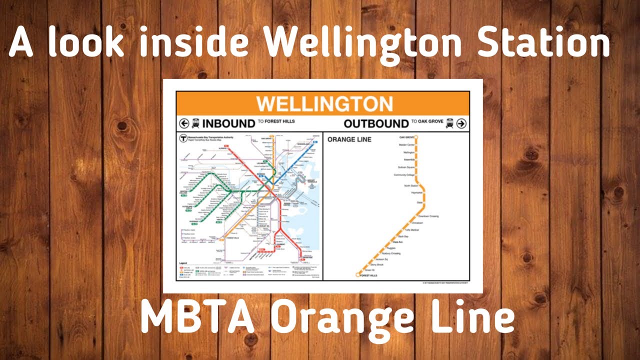 MBTA Wellington Station Medford MA TWE 0381 YouTube