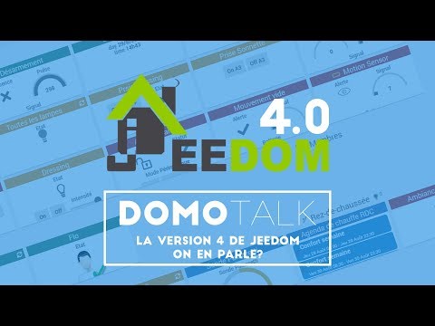 Jeedom V4.0 | Nouveautés, widget, design (tour de la version 4)