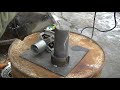 Жидкий алюминий на вибростол с прогревом Что будет Molten aluminum on a vibrating table with heating