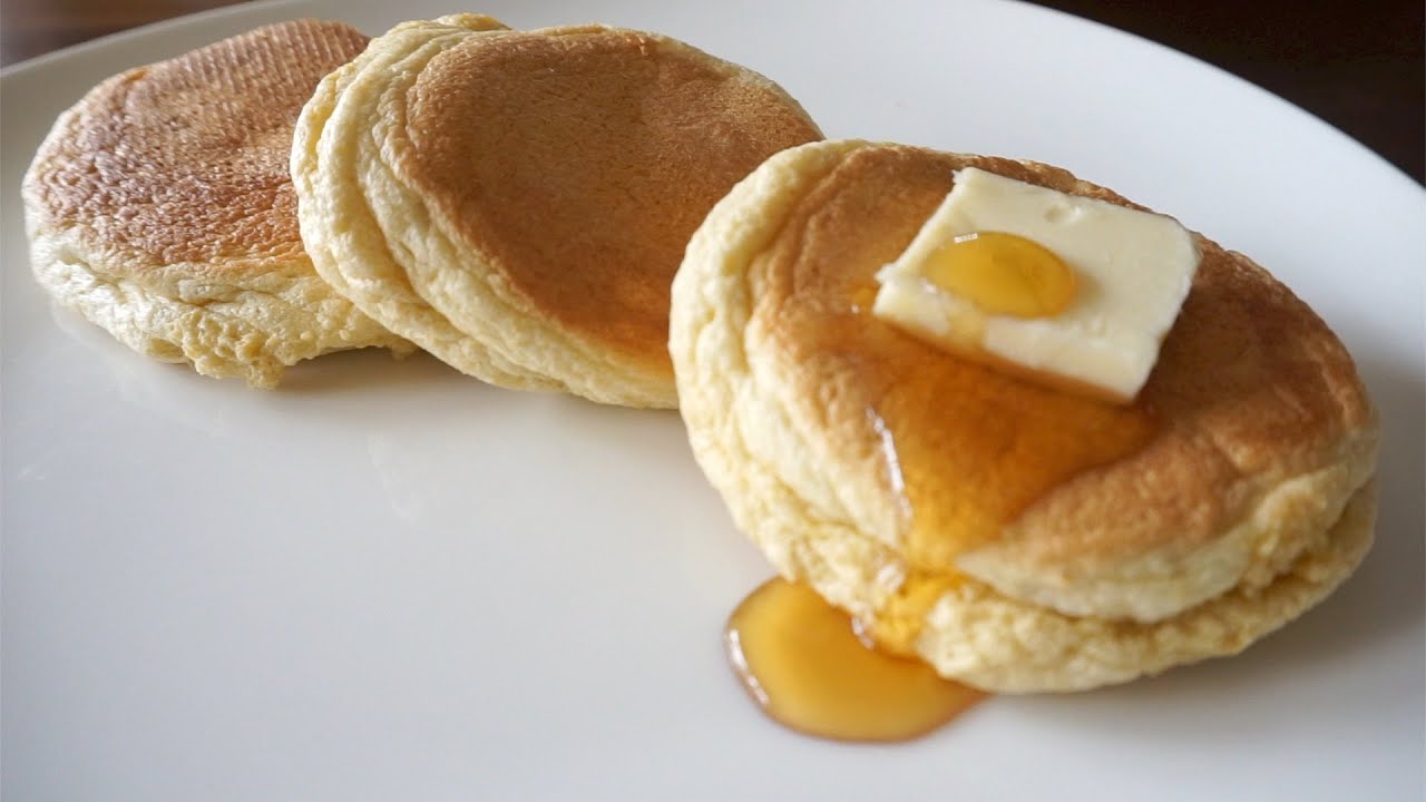 しゅわふわっ オートミール スフレパンケーキ Souffle Pancakes W Oatmeal グルテンフリーレシピ オートミールレシピ