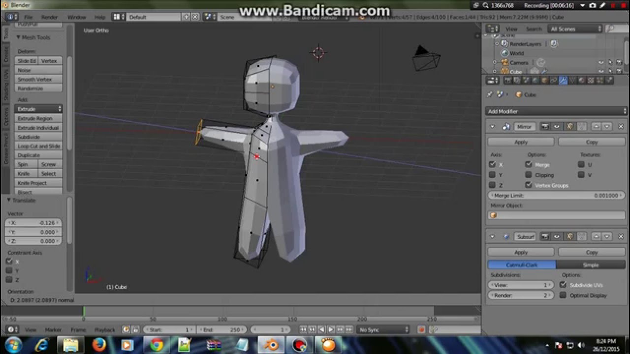 Cara Membuat Karakter 3D Pada Blender 3D YouTube