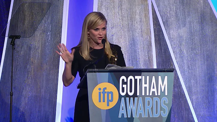 Reese Witherspoon introducing 2017 IFP Gotham Trib...