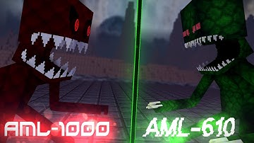 AML-610 Vs AML-1000 REMAKE - Minecraft Animation