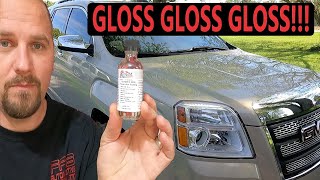 No Paint Correction and This Coating Gave so Much Gloss Gloss Gloss! Check it out!