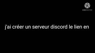 mon serveur discord en description