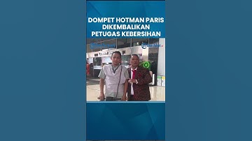 HOTMAN PARIS KEHILANGAN DOMPET Berisi Rp 75 Juta, Petugas Kebersihan yang Temukan Menolak Imbalan