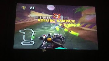 Crash Tag Team Racing Record: Rolling Thunder 35 Kills ( Dead Heat with Von Clutch )