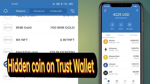 Trust Wallet : how to see all token / hidden coin on trust wallet