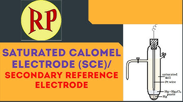 Saturated calomel electrode (SCE)/ Secondary reference electrode