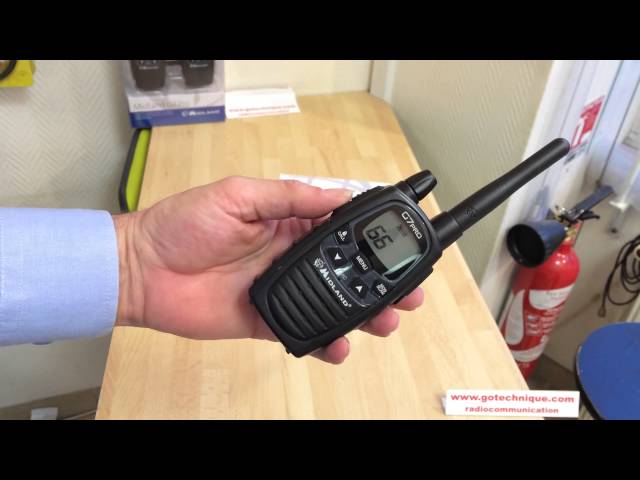 Midland G9PRO - Talkie PMR446 LPD - GoTechnique