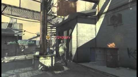Call of Duty MW3 Exploding Barrel