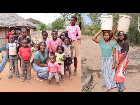 Afrika’nın bir köyünde uyanmak ve yaşam | MOZAMBİK