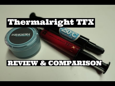 New Best Thermal Paste? Thermalright TFX - Review \u0026 Comparison