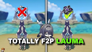 TOTAAL F2P DPS LAUMA [Volledige teambuild] | Genshin impact