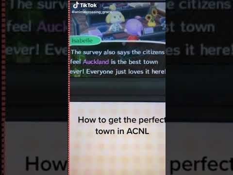 How To Get The Perfect Town: ACNL